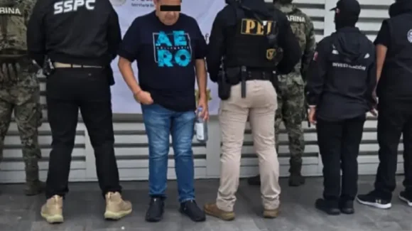 Detienen en Yucatán a Justo Aurelio Rivera, presunto operador financiero del Cártel del Noreste
