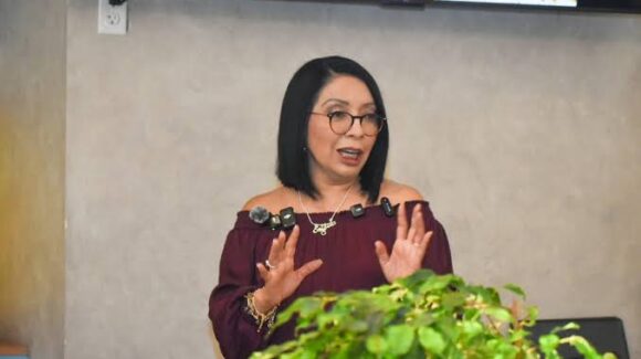 Esthela Damián calificó como un éxito la Asamblea por la soberanía en Acapulco