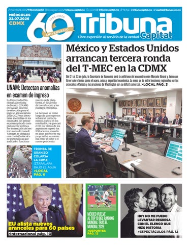 Cubierta de la versión impresa del 21 Jul 2026