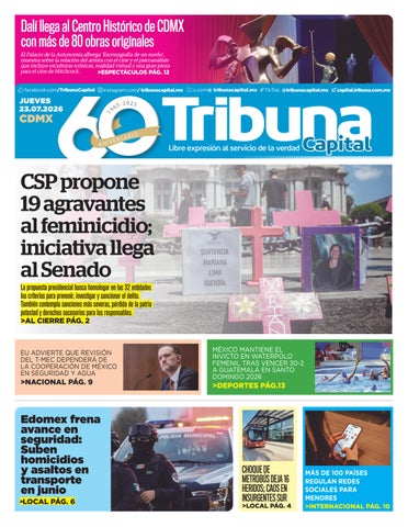 Cubierta de la versión impresa del 22 Jul 2026
