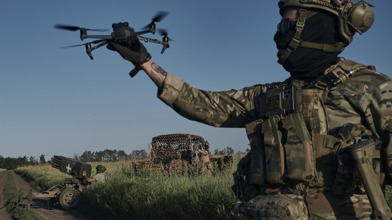 Operador uav ruso