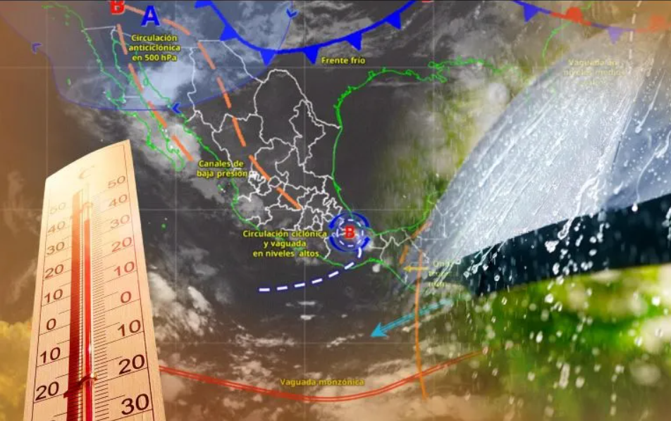 El SMN alerta por lluvias intensas