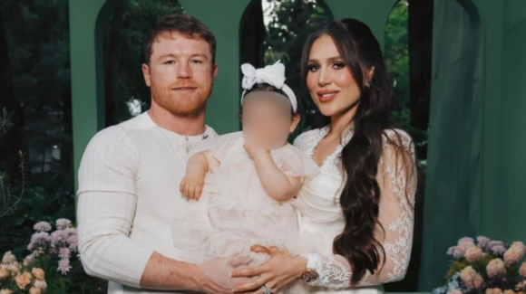 Saúl ‘Canelo’ Álvarez y Fernanda Gómez celebran el primer cumpleaños de su hija Eva Victoria