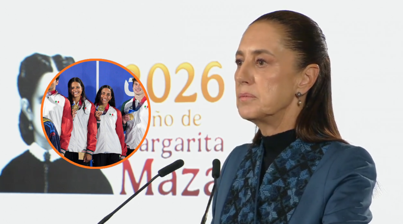 Sheinbaum felicita a atletas por logra récord de medallas en Juegos Centroamericanos