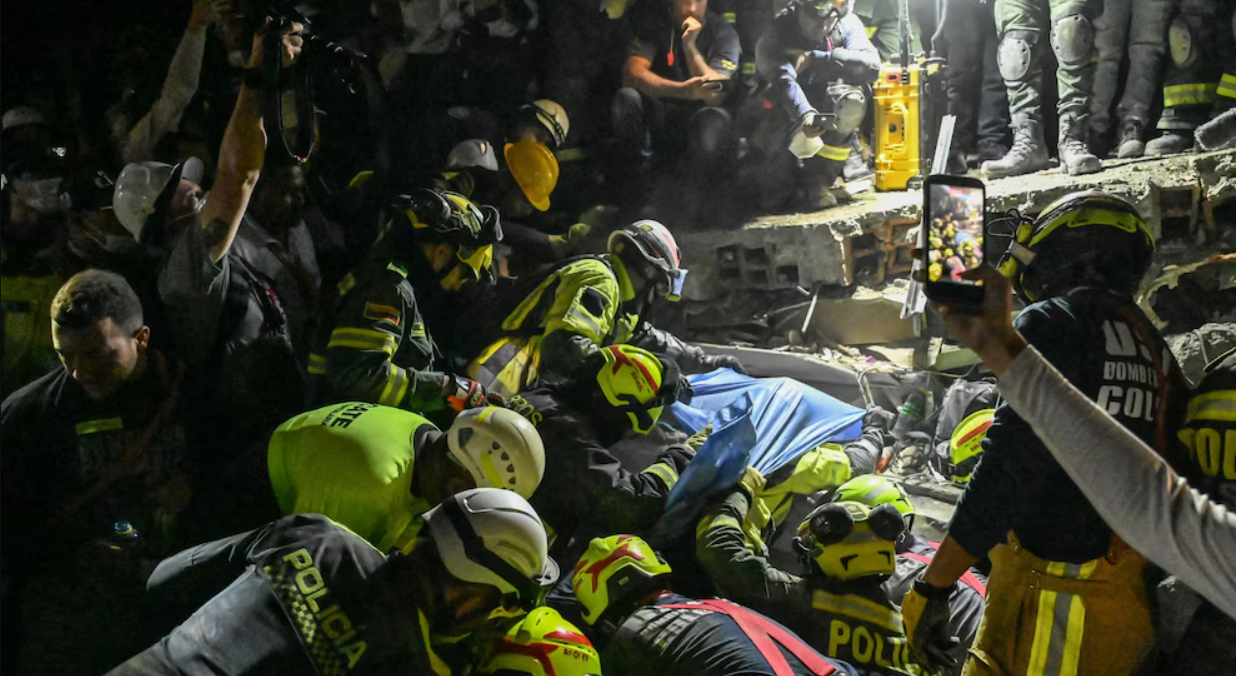 Topos mexicanos afirman que Colombia rechazó ayuda de rescatistas