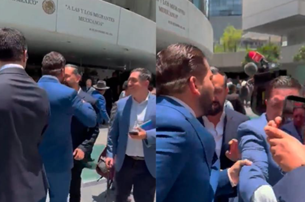 Diputados Arturo Ávila y Carlos Gutiérrez Mancilla protagonizan pleito