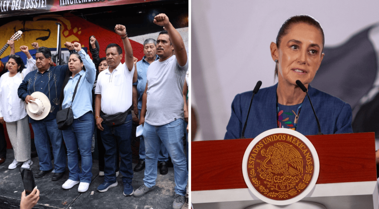 Sheinbaum se reúne hoy con Sección 22 de la CNTE