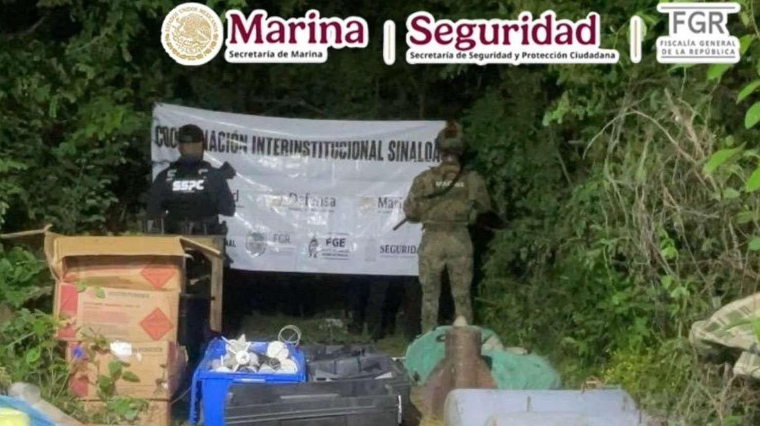 Semar aseguraron un cargamento compuesto por más de 300 artefactos explosivos