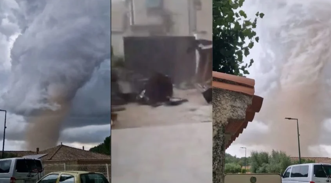Tornado arrasa aldea de Francia y deja 41 heridos y cientos de casas dañadas