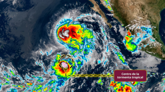 Tormenta tropical ‘Julio’ se forma en el Pacífico; conoce su trayectoria