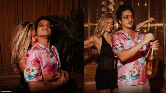 Bruno Mars desata rumores de romance con una latina: ¿Su mensaje fue una indirecta para Karol G?