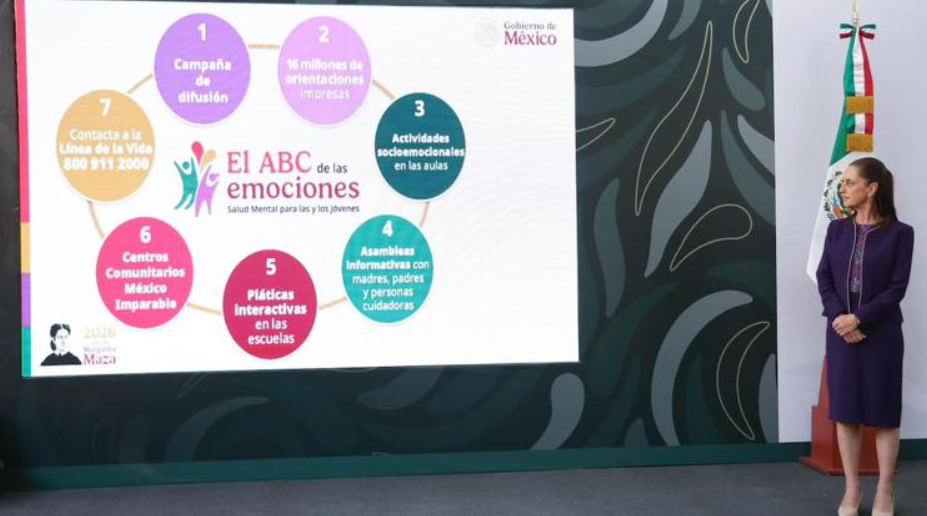 Sheinbaum presentan ABC de las Emociones