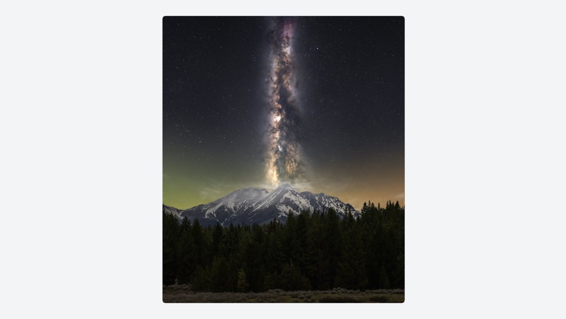 Fotógrafo captura imagen espectacular de la Vía Láctea en Yellowstone.