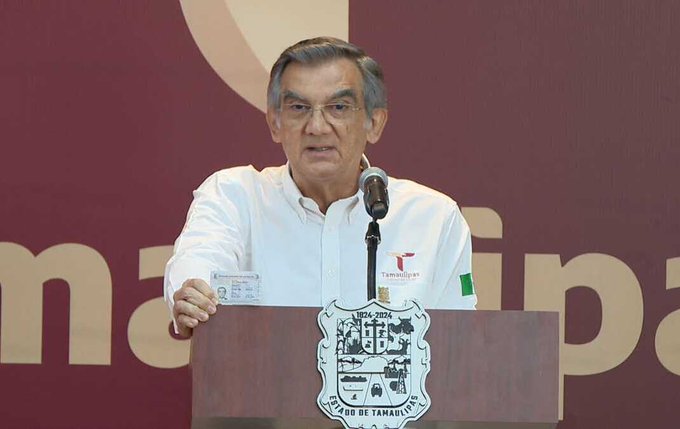 Gobernador de Tamaulipas, Américo Villarreal, vuelve a negar que Estados Unidos le haya retirado la visa.