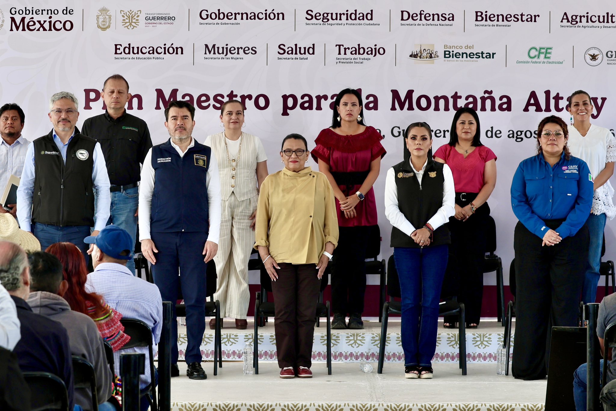 Gobierno federal presenta avances del Plan Maestro en la Montaña de Guerrero.