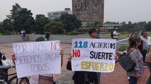 Aspirantes admitidos por la UNAM convocan a marcha para que se respete su lugar