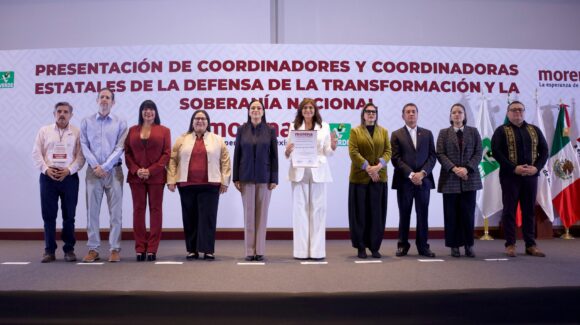 Morena define coordinadores de defensa en Aguascalientes, Campeche y Colima rumbo a 2027
