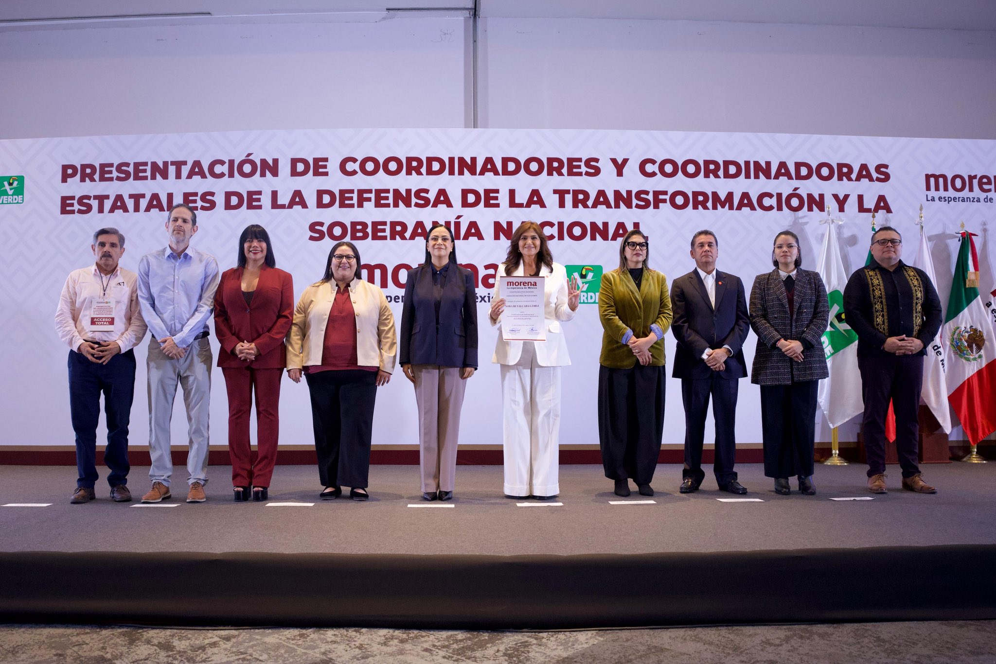 Morena define coordinadores de defensa en Aguascalientes, Campeche y Colima rumbo a 2027.