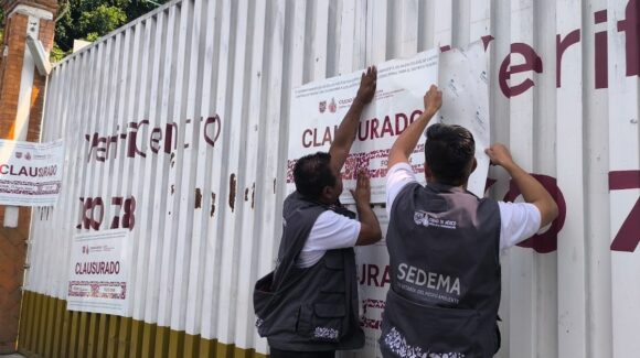 Sedema clausura Centro de Verificación en Xochimilco por irregularidades en pruebas a automovilistas