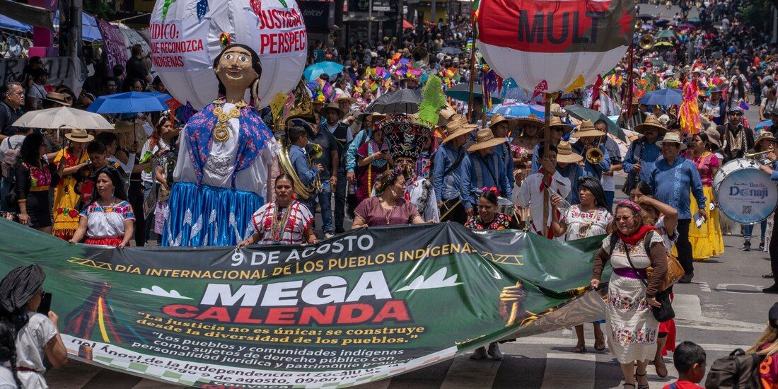 Marchan pueblos originarios en Ciudad de México; SCJN admite deuda