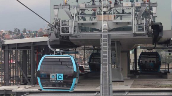 Con 4,700 mdp federales y refuerzo a la red de transporte para el sur de la CDMX, avanza el Cablebús