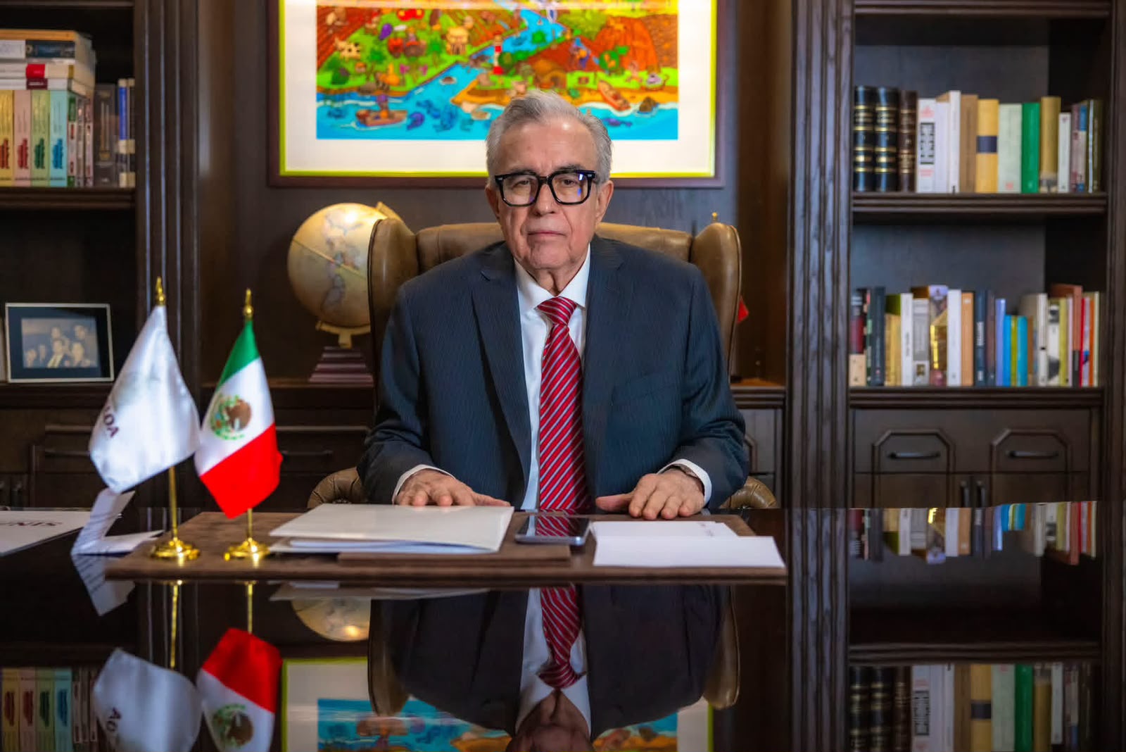 Gobernadores de Morena llaman a Rocha Moya a actuar con madurez tras su regreso al cargo.