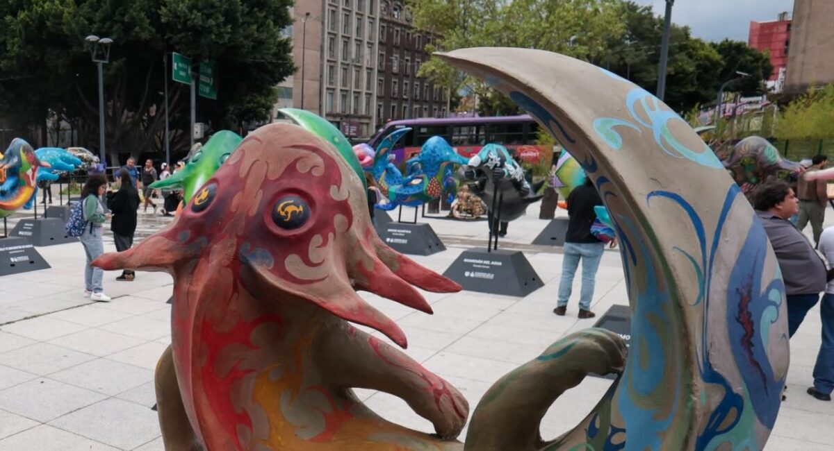 Cien ajolotes gigantes toman la CDMX: Así es la exposición gratuita que no te puedes perder