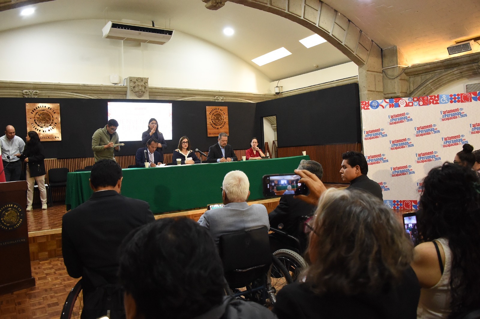 Congreso de la CDMX instala Parlamento de las Personas con Discapacidad 2026: Presentan 30 iniciativas