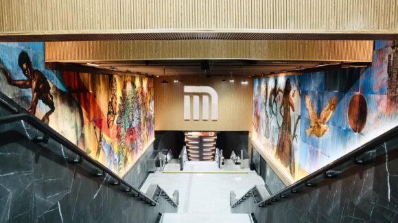Apoteosis, arte en movimiento en el Metro de la Ciudad de México