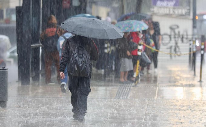 Activan Alerta Amarilla en Ciudad de México por pronóstico de lluvias fuertes este martes.