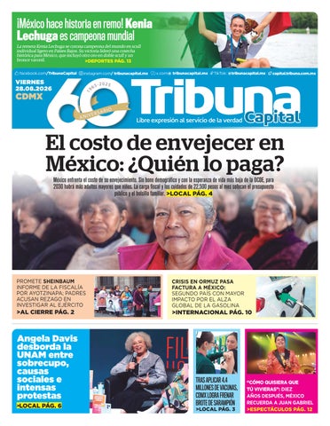 Cubierta de la versión impresa del 27 Ago 2026