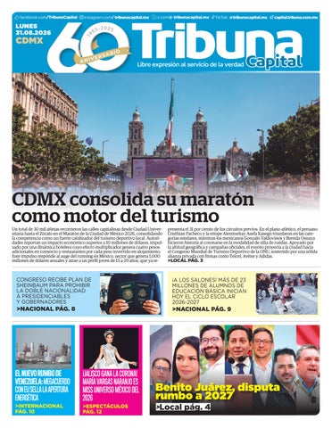 Cubierta de la versión impresa del 30 Ago 2026