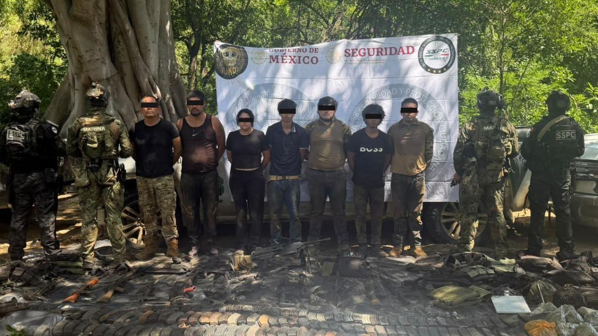 Detienen a 9 presuntos integrantes del Cártel de Sinaloa cerca de Durango tras ataque a fuerzas federales