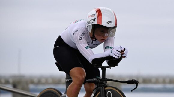 Las mexicanas Romina Hinojosa y Sara Roel destacan en contrarreloj élite femenina del Mundial de Ciclismo de Ruta 2026