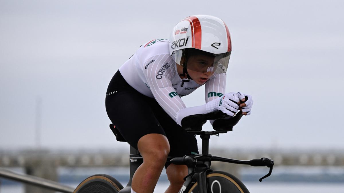 Las mexicanas Romina Hinojosa y Sara Roel destacan en contrarreloj élite femenina del Mundial de Ciclismo de Ruta 2026