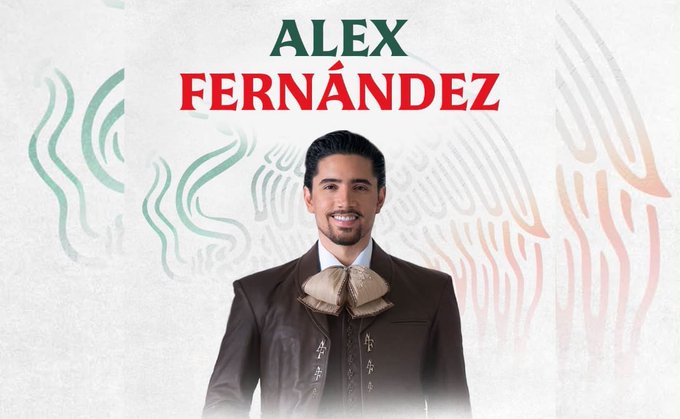 Alex Fernández cancela concierto del Grito en Culiacán; Carolina Ross lo sustituirá.