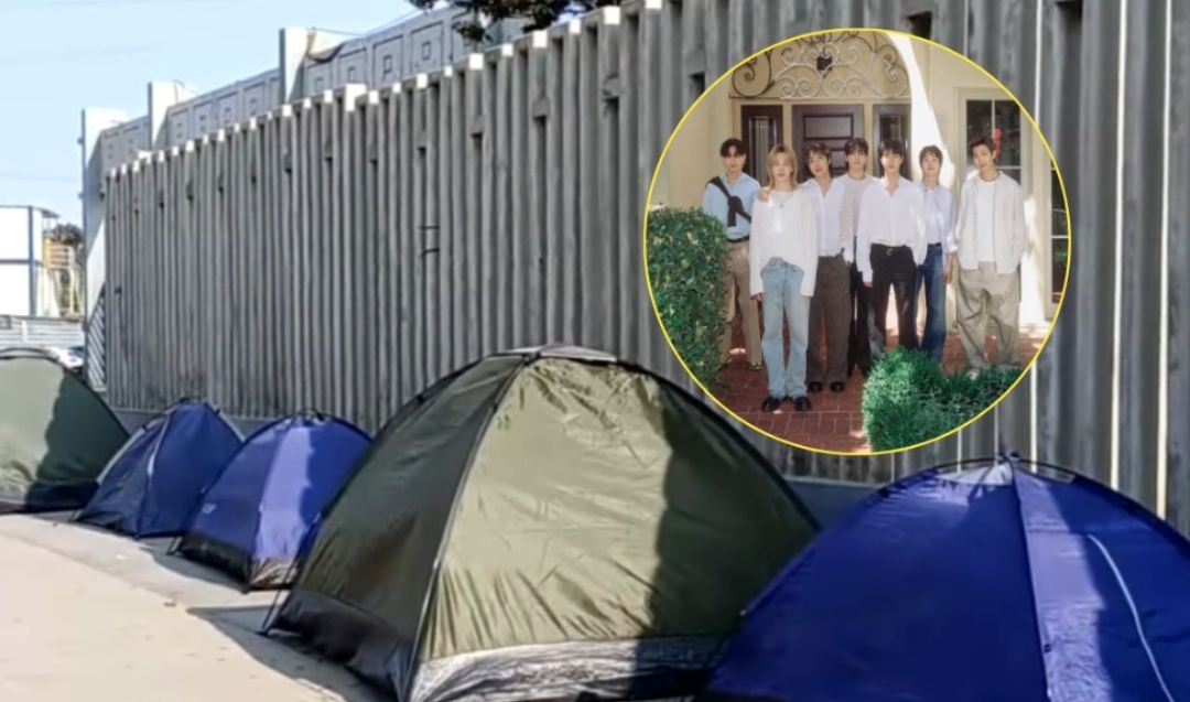 Fans de BTS acampan en estadio San Marcos de Perú para evitar a revendedores.