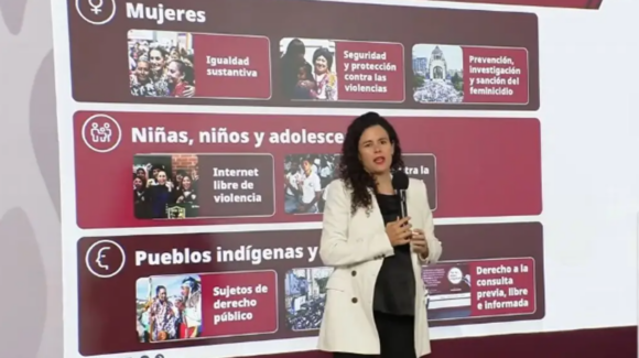 Luisa María Alcalde destaca aprobación de 27 reformas constitucionales y 76 legales en dos años del gobierno de Sheinbaum