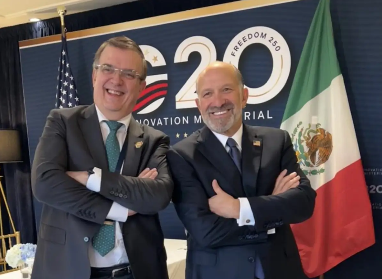 Ebrard participa en reunión de innovación del G20 en EU