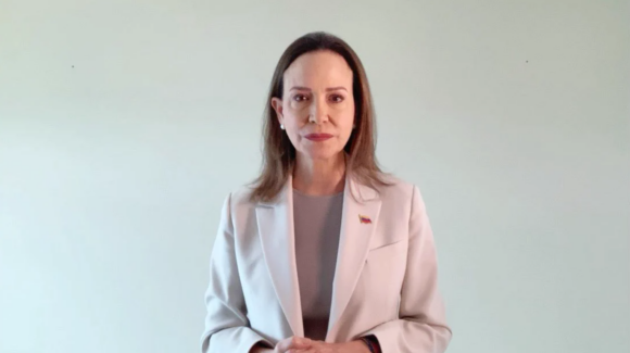 María Corina Machado advierte que petróleo no basta para reconstruir Venezuela y defendió una alianza con Estados Unidos