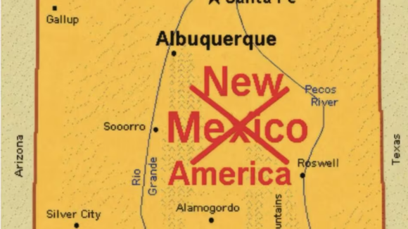 Trump publica mapa de Nuevo México y lo rebautiza como ‘Nueva América’