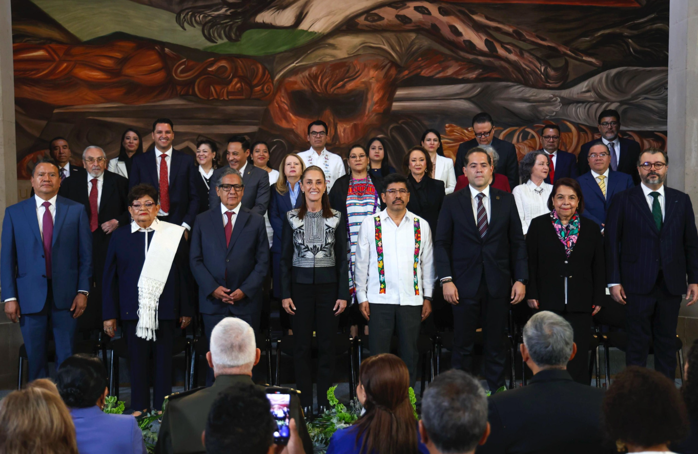 Sheinbaum acude al primer informe de la nueva Suprema Corte
