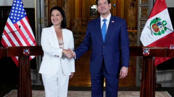 Perú se unirá a coalición antidroga de Estados Unidos, confirma Keiko Fujimori tras visita de Marco Rubio