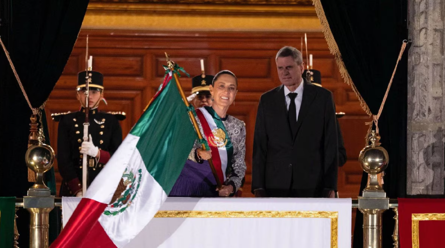Claudia Sheinbaum da su segundo Grito de Independencia