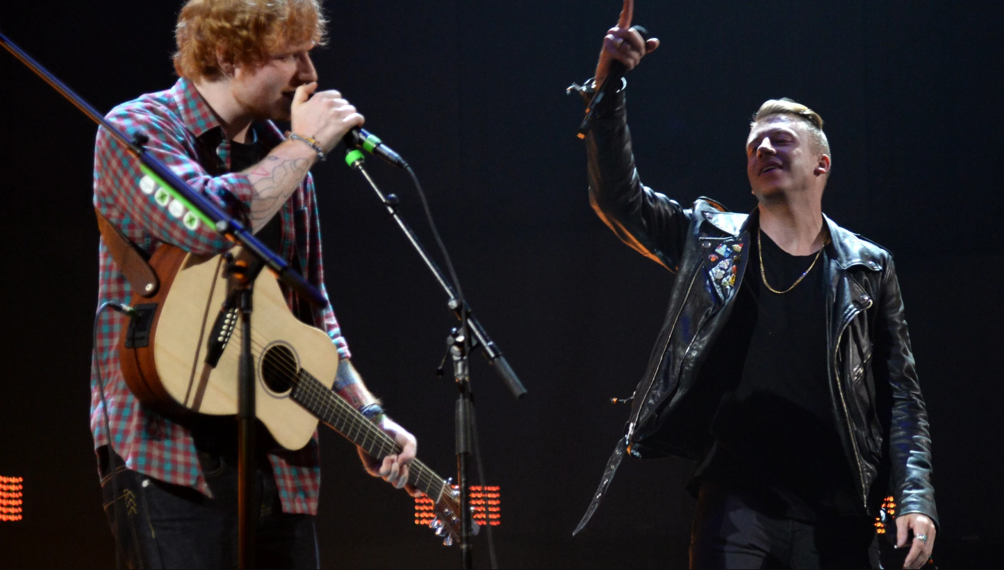 Macklemore queda fuera de la gira de Ed Sheeran