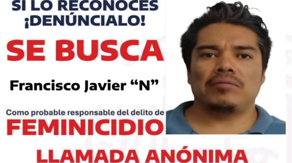 Fiscalía de Morelos difunde ficha de búsqueda para localizar a ‘Trompas’ por el feminicidio de Claudia Tacoronte