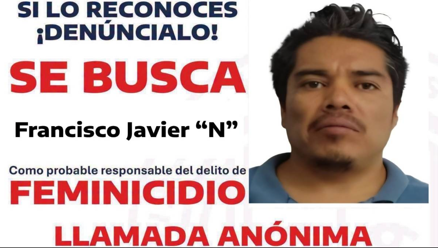 Fiscalía de Morelos busca al ‘Trompas’ por feminicidio de Claudia Tacoronte