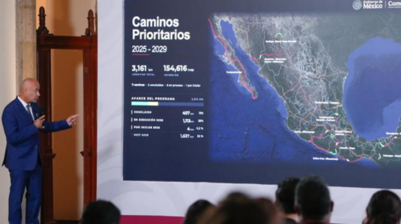 SICT prevé invertir 647 mil millones de pesos en infraestructura carretera; Banobras destaca inversiones mixtas