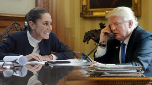 Reportan llamada entre Trump y Sheinbaum sobre el futuro del T-MEC