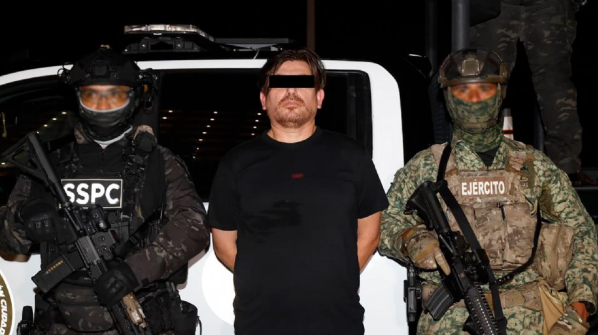 Detienen en Mazatlán a 'El Peli’ presunto operador de ‘Los Chapitos’, informa Harfuch